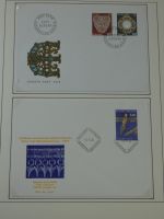 Cept 1956-1975 **/gestempelt oder auf Brief in 3 Lindner Bindern #MA044