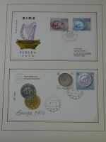 Cept 1956-1975 **/gestempelt oder auf Brief in 3 Lindner Bindern #MA044