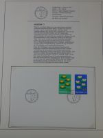 Cept 1956-1975 **/gestempelt oder auf Brief in 3 Lindner Bindern #MA044
