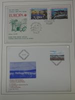 Cept 1956-1975 **/gestempelt oder auf Brief in 3 Lindner Bindern #MA044