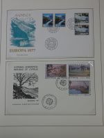Cept 1956-1975 **/gestempelt oder auf Brief in 3 Lindner Bindern #MA044