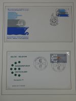 Cept 1956-1975 **/gestempelt oder auf Brief in 3 Lindner Bindern #MA044
