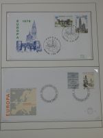 Cept 1956-1975 **/gestempelt oder auf Brief in 3 Lindner Bindern #MA044