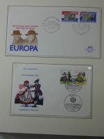 Cept 1956-1975 **/gestempelt oder auf Brief in 3 Lindner Bindern #MA044