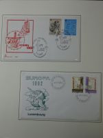 Cept 1956-1975 **/gestempelt oder auf Brief in 3 Lindner Bindern #MA044