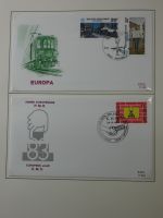 Cept 1956-1975 **/gestempelt oder auf Brief in 3 Lindner Bindern #MA044