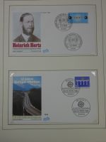 Cept 1956-1975 **/gestempelt oder auf Brief in 3 Lindner Bindern #MA044