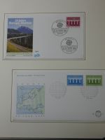 Cept 1956-1975 **/gestempelt oder auf Brief in 3 Lindner Bindern #MA044