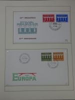Cept 1956-1975 **/gestempelt oder auf Brief in 3 Lindner Bindern #MA044
