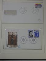 Cept 1956-1975 **/gestempelt oder auf Brief in 3 Lindner Bindern #MA044