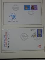 Cept 1956-1975 **/gestempelt oder auf Brief in 3 Lindner Bindern #MA044