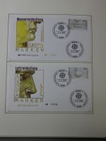 Cept 1956-1975 **/gestempelt oder auf Brief in 3 Lindner Bindern #MA044