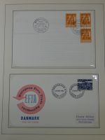 Cept 1956-1975 **/gestempelt oder auf Brief in 3 Lindner Bindern #MA044