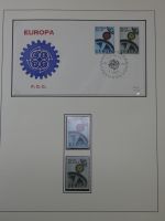 Cept 1956-1975 **/gestempelt oder auf Brief in 3 Lindner Bindern #MA044