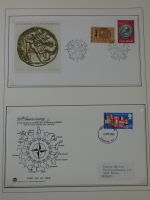 Cept 1956-1975 **/gestempelt oder auf Brief in 3 Lindner Bindern #MA044