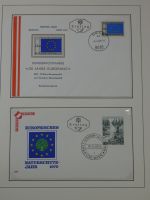 Cept 1956-1975 **/gestempelt oder auf Brief in 3 Lindner Bindern #MA044
