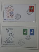 Cept 1956-1975 **/gestempelt oder auf Brief in 3 Lindner Bindern #MA044