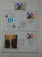 Cept 1956-1975 **/gestempelt oder auf Brief in 3 Lindner Bindern #MA044