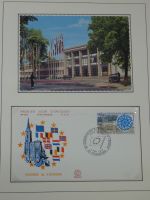 Cept 1956-1975 **/gestempelt oder auf Brief in 3 Lindner Bindern #MA044
