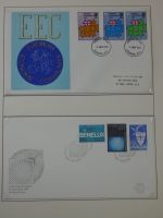 Cept 1956-1975 **/gestempelt oder auf Brief in 3 Lindner Bindern #MA044