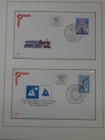 Cept 1956-1975 **/gestempelt oder auf Brief in 3 Lindner Bindern #MA044