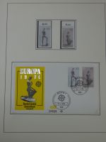 Cept 1956-1975 **/gestempelt oder auf Brief in 3 Lindner Bindern #MA044