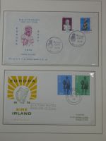 Cept 1956-1975 **/gestempelt oder auf Brief in 3 Lindner Bindern #MA044