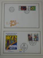 Cept 1956-1975 **/gestempelt oder auf Brief in 3 Lindner Bindern #MA044