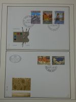 Cept 1956-1975 **/gestempelt oder auf Brief in 3 Lindner Bindern #MA044
