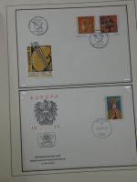 Cept 1956-1975 **/gestempelt oder auf Brief in 3 Lindner Bindern #MA044