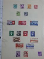 Schweiz ab Klassik mit ca. 50 Briefen/Karten im Ordner #MA047