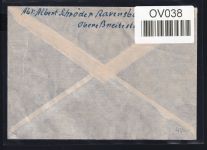 Französische Zone Württemberg 40 A - 43 A als Ersttagsbrief Satzbrief #OV038