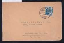 Französische Zone Württemberg 11 auf Brief als Einzelfrankatur #OV054