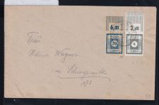 Sowjetische Zone 54, 61 u auf Brief Ost- Sachsen #DAR34