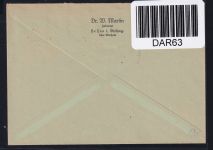 Sowjetische Zone 73, 74, 78 X auf Brief Provinz Sachsen #DAR63