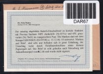 Sowjetische Zone 76 a X, 83 Y a auf Brief geprüft Dr. Modry BPP #DAR67