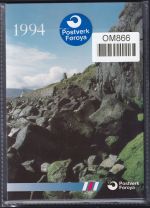 Färöer Jahrgang 1994 postfrisch als Jahresmappe #OM866