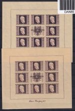 Österreich 772-775 B postfrisch als Kleinbogen, etwas fleckig #DAN85