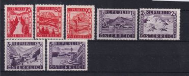 Österreich 801-853 postfrisch Jahrgang 1947 #DAO09
