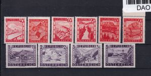 Österreich 801-853 postfrisch Jahrgang 1947 #DAO10