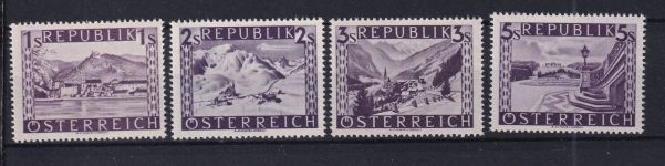 Österreich 801-853 postfrisch Jahrgang 1947 #DAO67