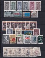 Österreich Jahrgang 1969 gestempelt mit Kleinbogen #DAW55