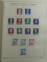 Berlin ab Anfängen gestempelt bzw Falz im Schaubek Album #MA024