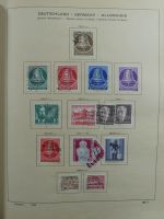 Berlin ab Anfängen gestempelt bzw Falz im Schaubek Album #MA024