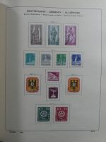 Berlin ab Anfängen gestempelt bzw Falz im Schaubek Album #MA024