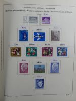 Berlin ab Anfängen gestempelt bzw Falz im Schaubek Album #MA024