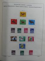 Berlin ab Anfängen gestempelt bzw Falz im Schaubek Album #MA024