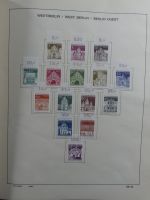 Berlin ab Anfängen gestempelt bzw Falz im Schaubek Album #MA024