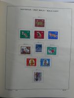 Berlin ab Anfängen gestempelt bzw Falz im Schaubek Album #MA024