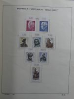 Berlin ab Anfängen gestempelt bzw Falz im Schaubek Album #MA024